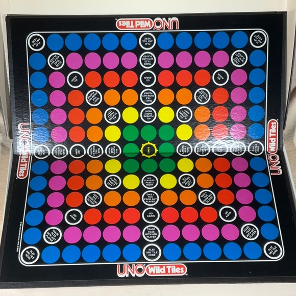 UNO Wild Tiles Board Game Vintage 1983- Complete Game - Picture 3 of 13